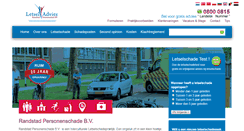 Desktop Screenshot of letseladvies.nl
